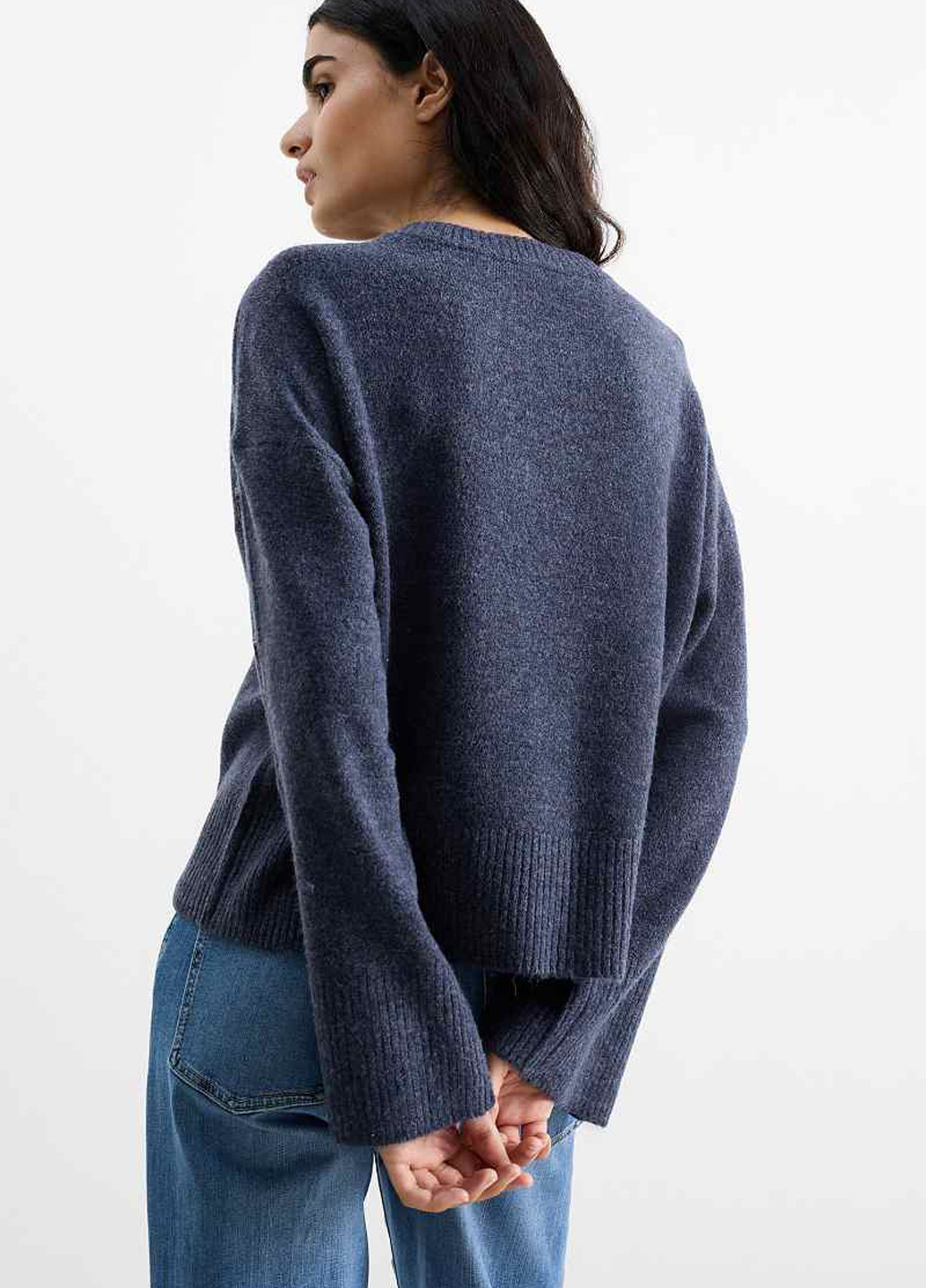 Темно-синій демісезонний пуловер пуловер C&A