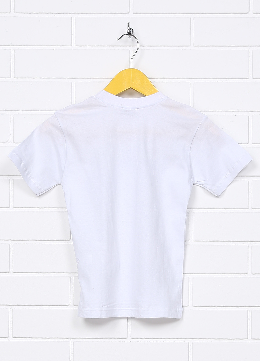 Белая летняя футболка с коротким рукавом Atabay