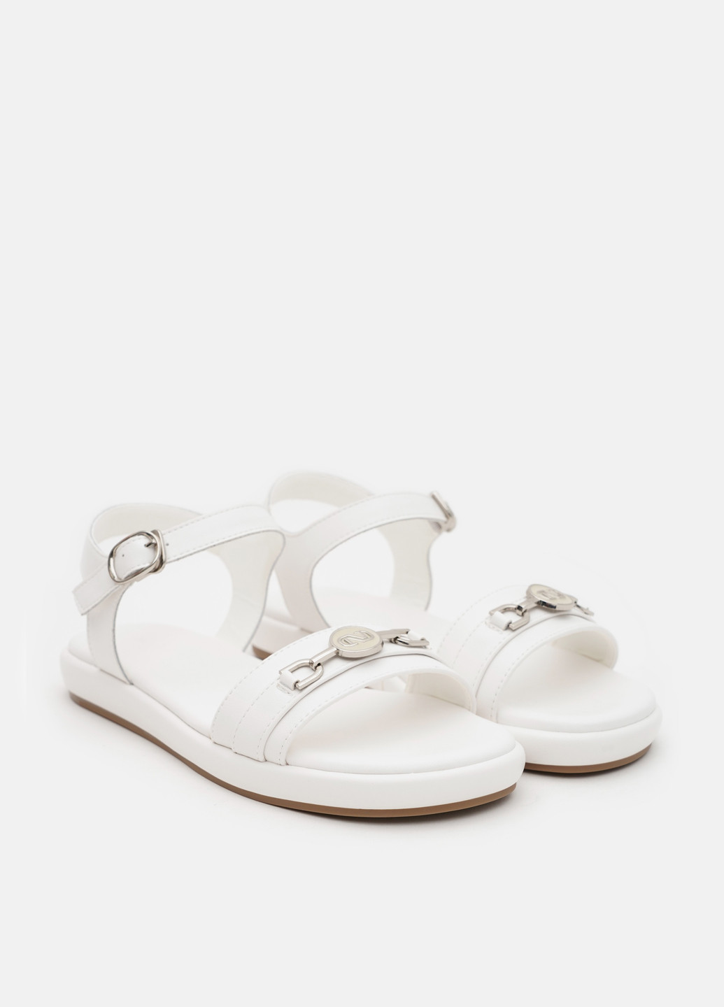 Белые босоножки Lola Andy с ремешком