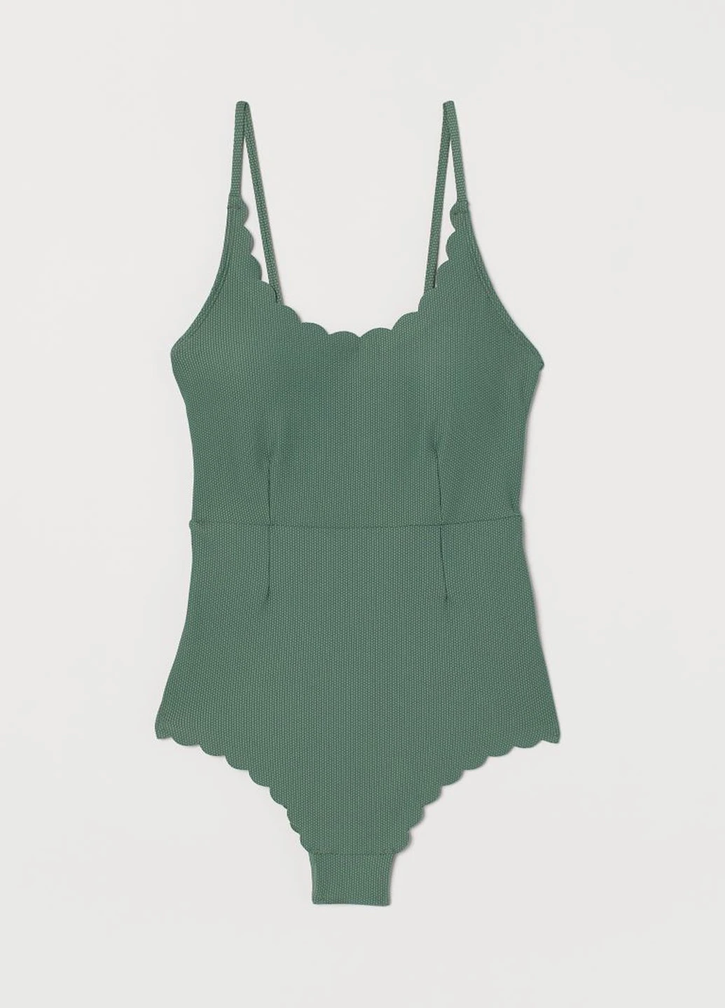 Зеленый летний купальник H&M
