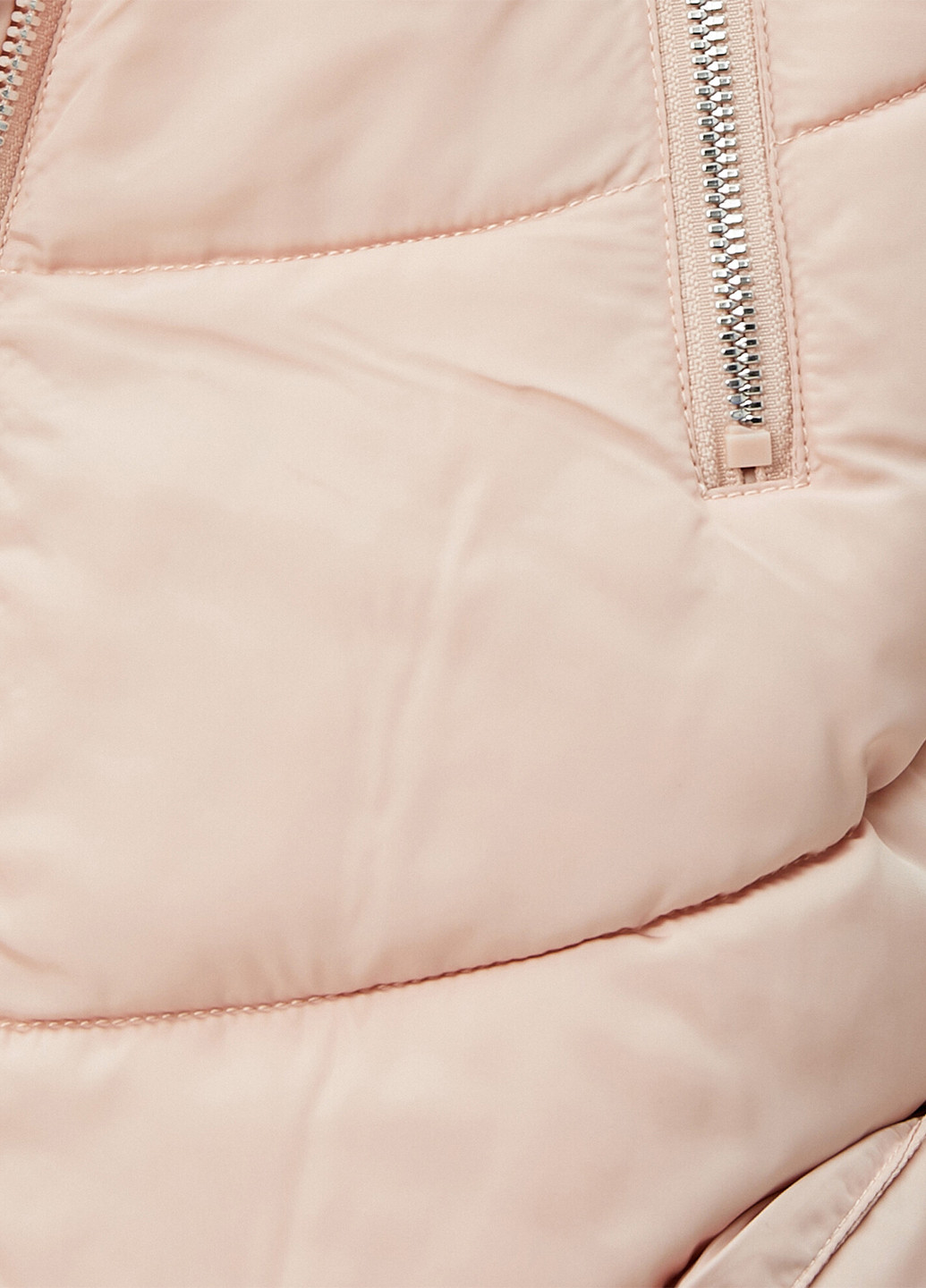 Светло-розовая зимняя куртка KOTON
