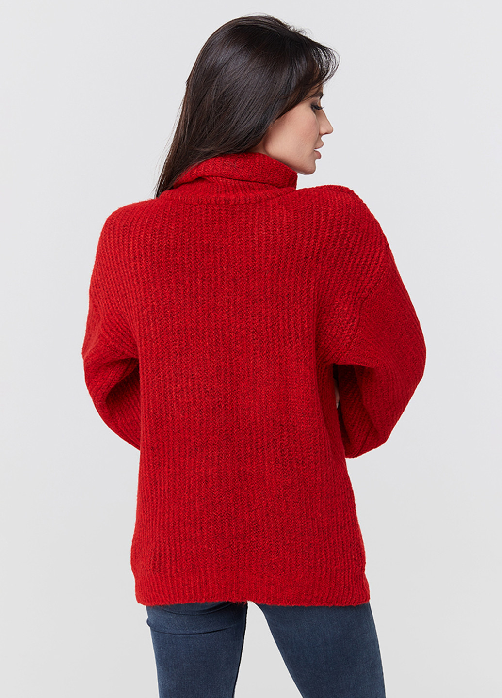 Красный зимний свитер Brunello de Neri