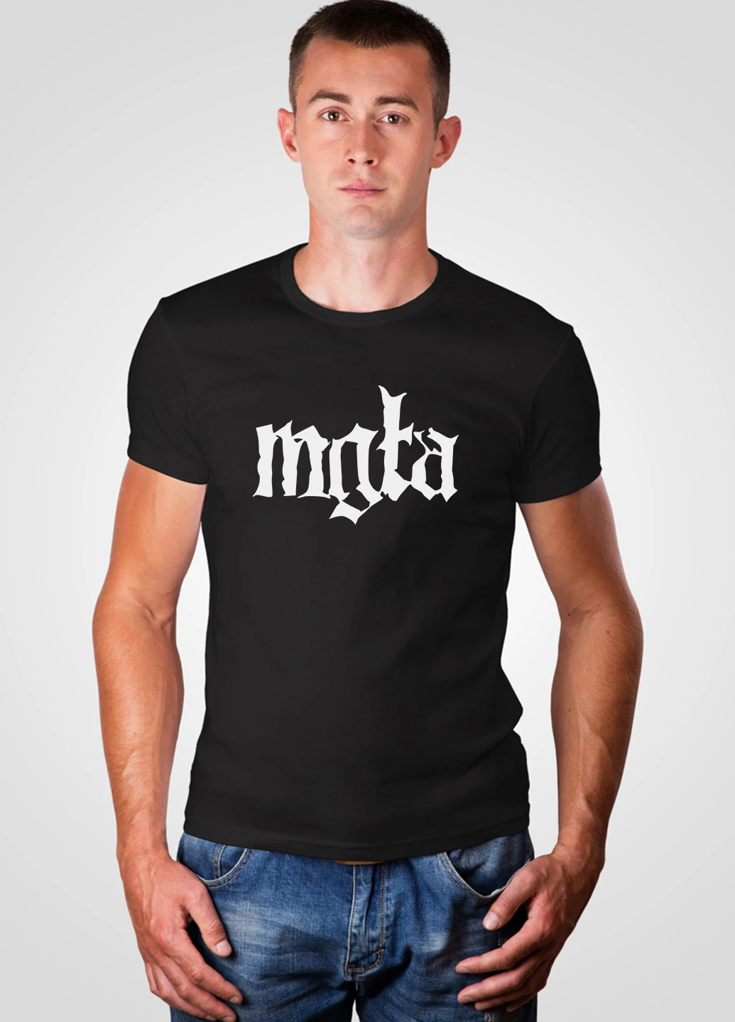 Черная футболка Malta