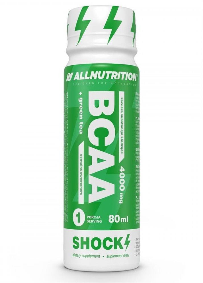 Аминокислоты BCAA Shock - 80ml Green Tea Allnutrition (231905300)
