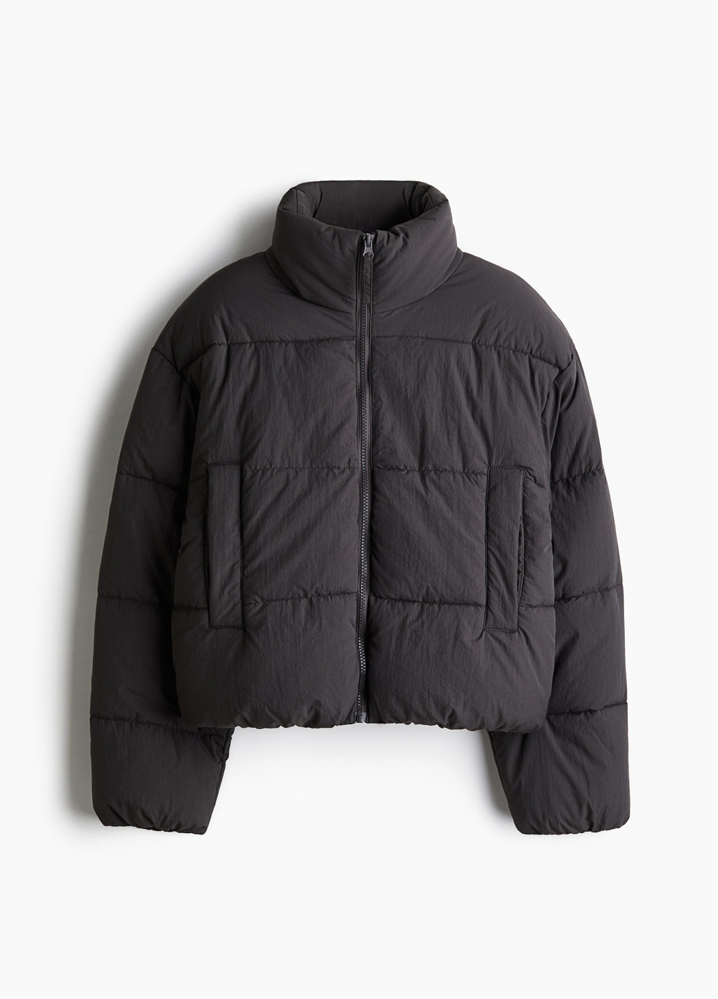 Темно-сіра зимня куртка H&M