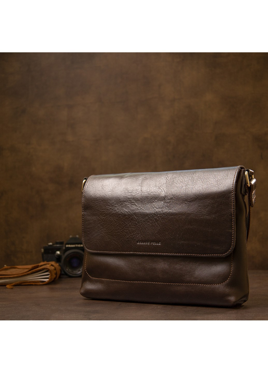 Шкіряна сумка Grande Pelle (252086755)