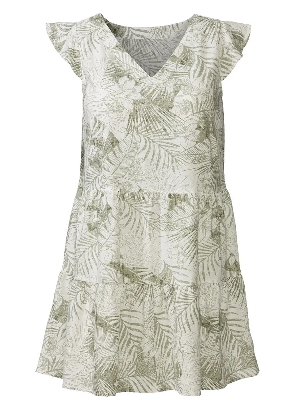 Оливкова кежуал сукня Esmara з квітковим принтом