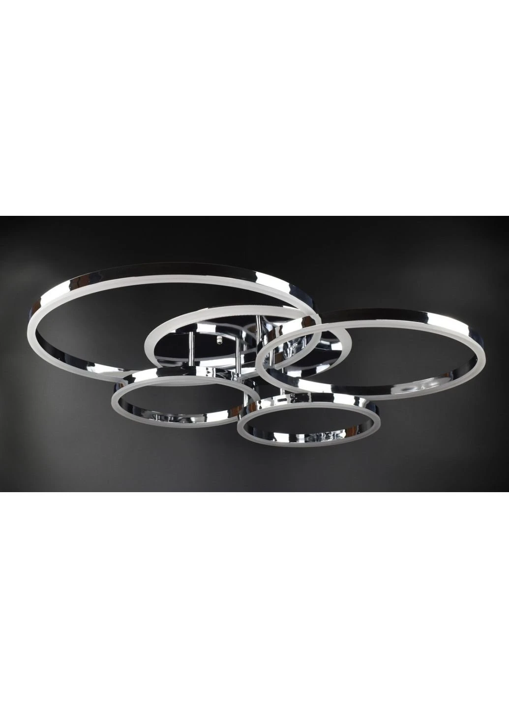 Люстра потолочная LED с пультом A55021/4-RGB-ch Хром 12х69х79 см. Sunnysky (253627051)