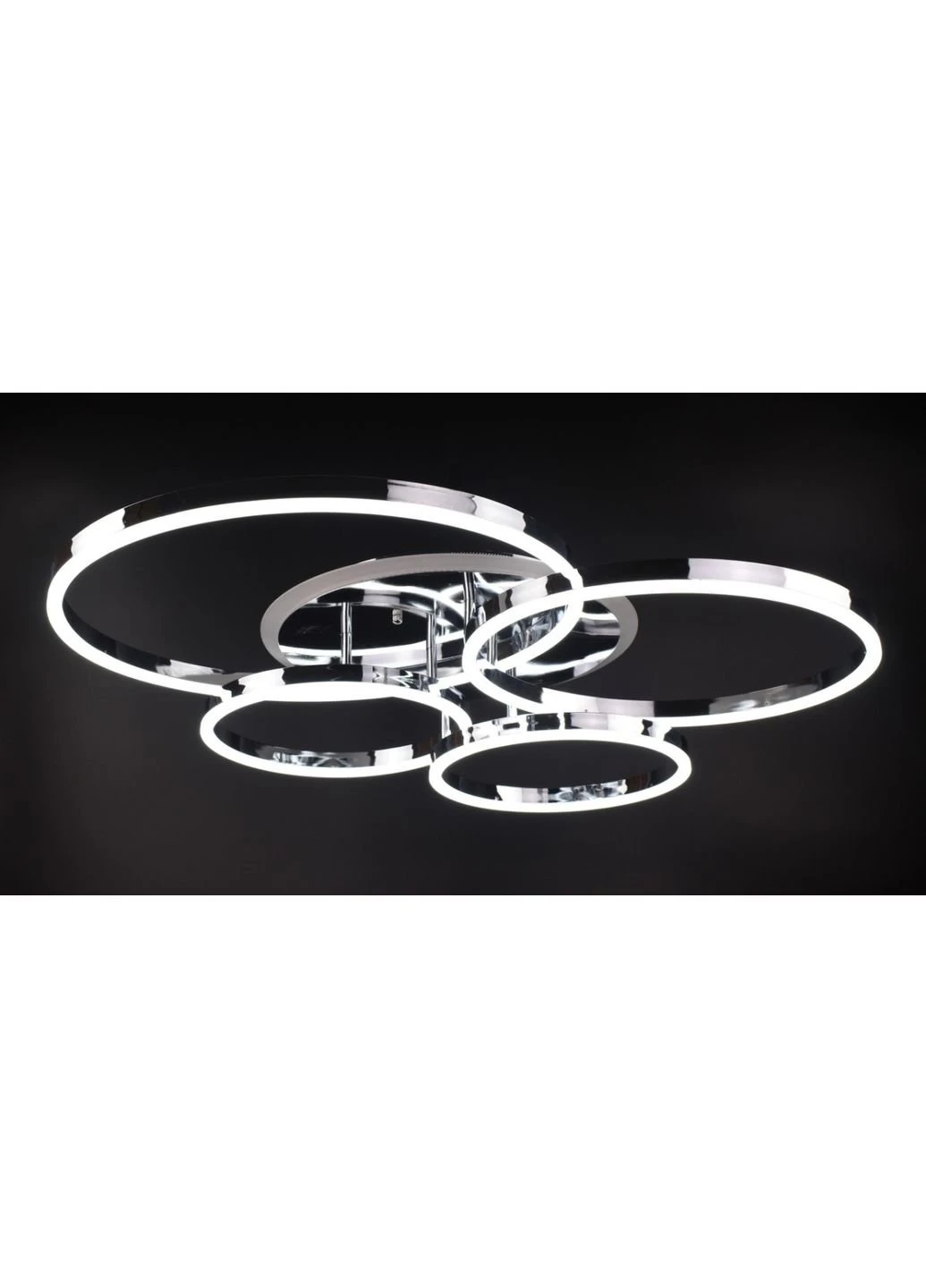 Люстра потолочная LED с пультом A55021/4-RGB-ch Хром 12х69х79 см. Sunnysky (253627051)