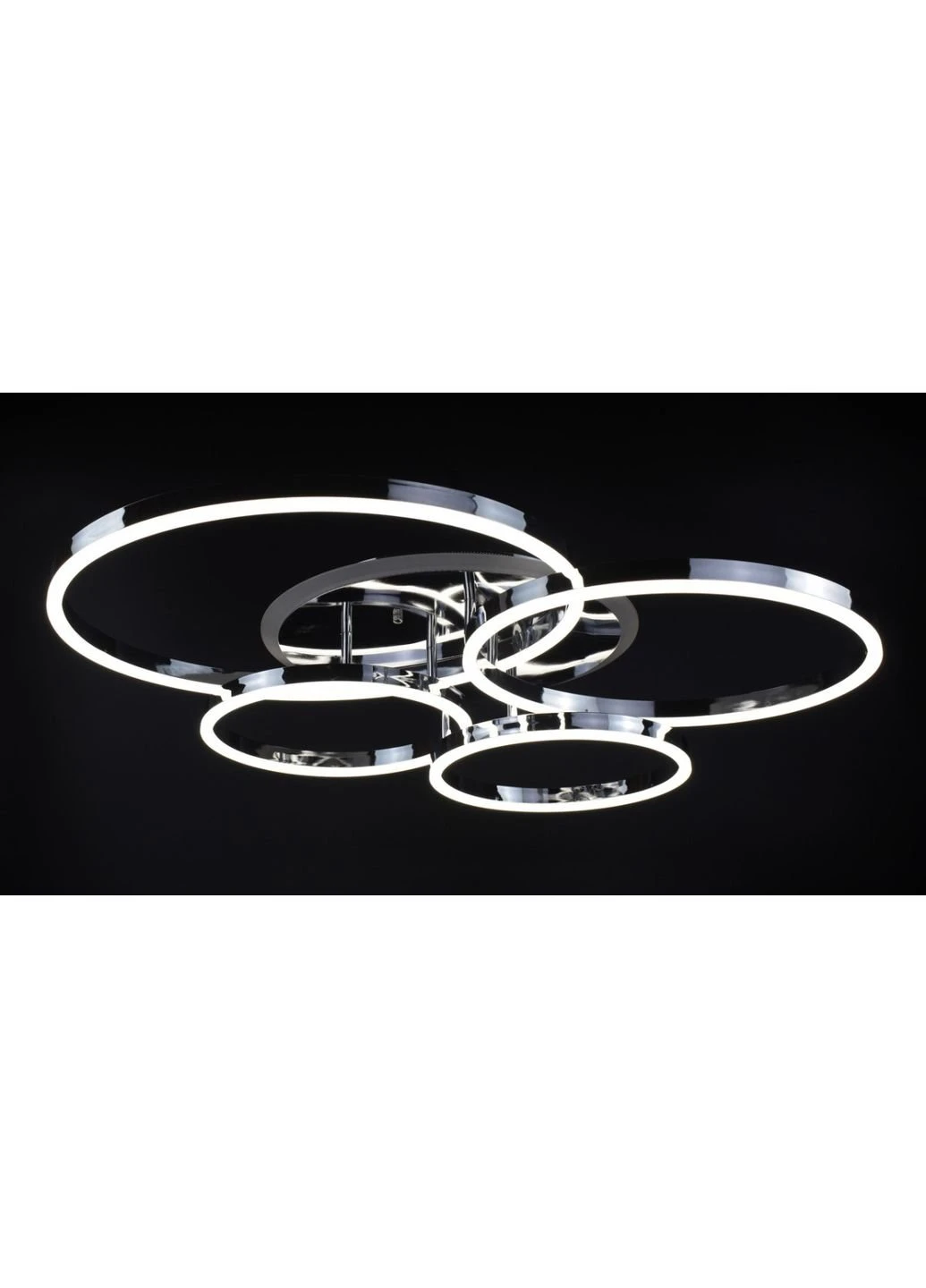 Люстра потолочная LED с пультом A55021/4-RGB-ch Хром 12х69х79 см. Sunnysky (253627051)