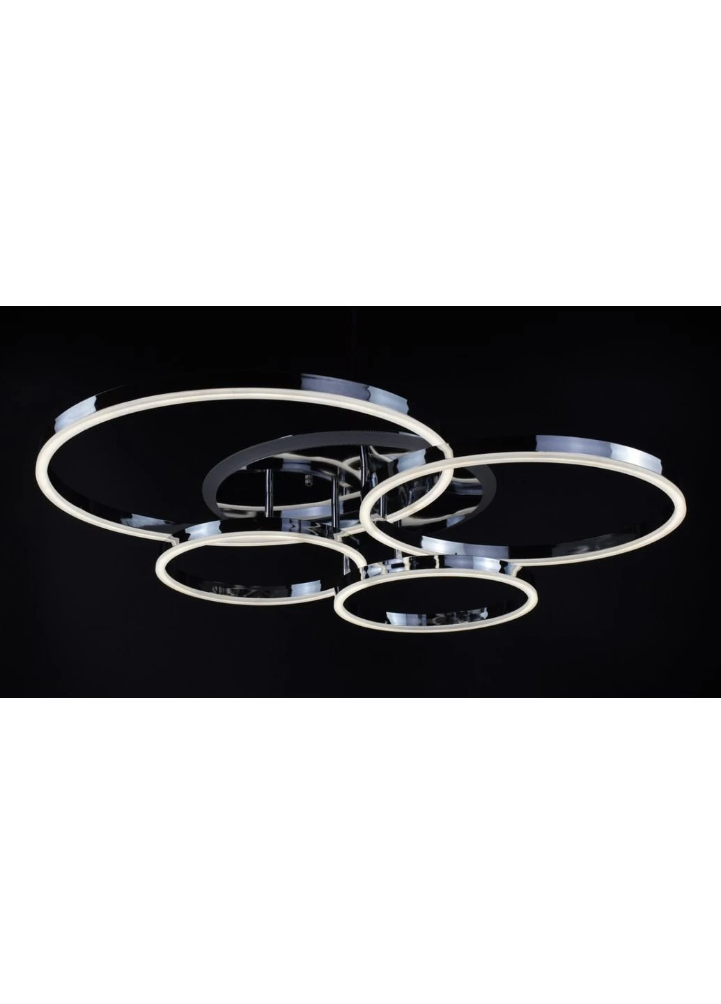 Люстра потолочная LED с пультом A55021/4-RGB-ch Хром 12х69х79 см. Sunnysky (253627051)