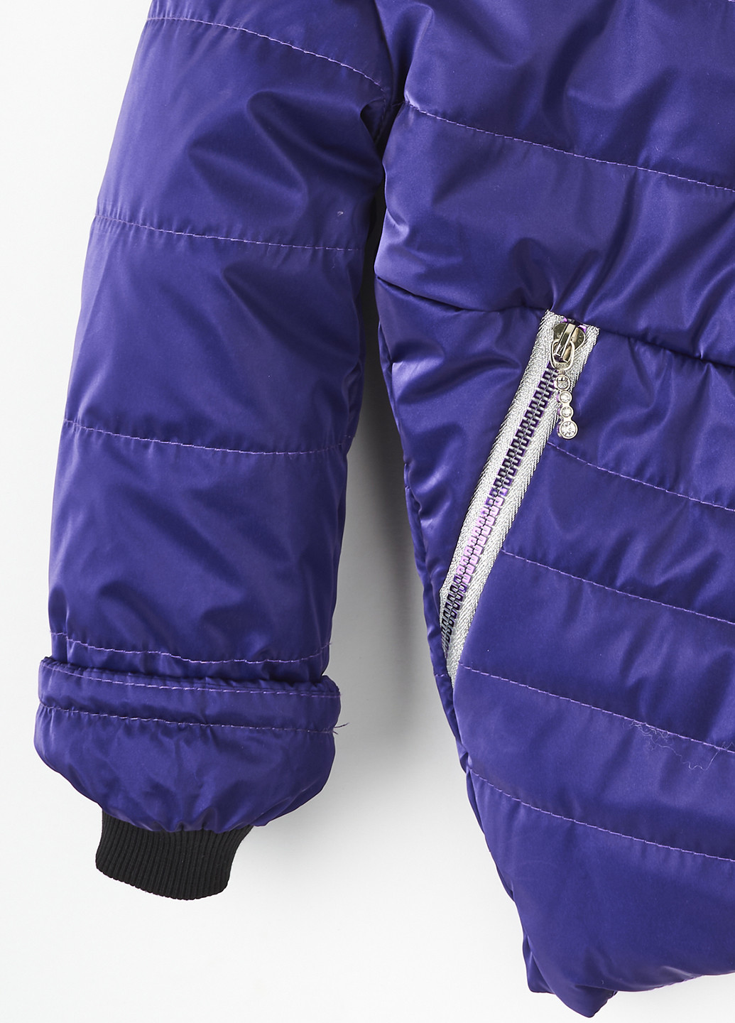 Темно-фиолетовая зимняя куртка Одягайко