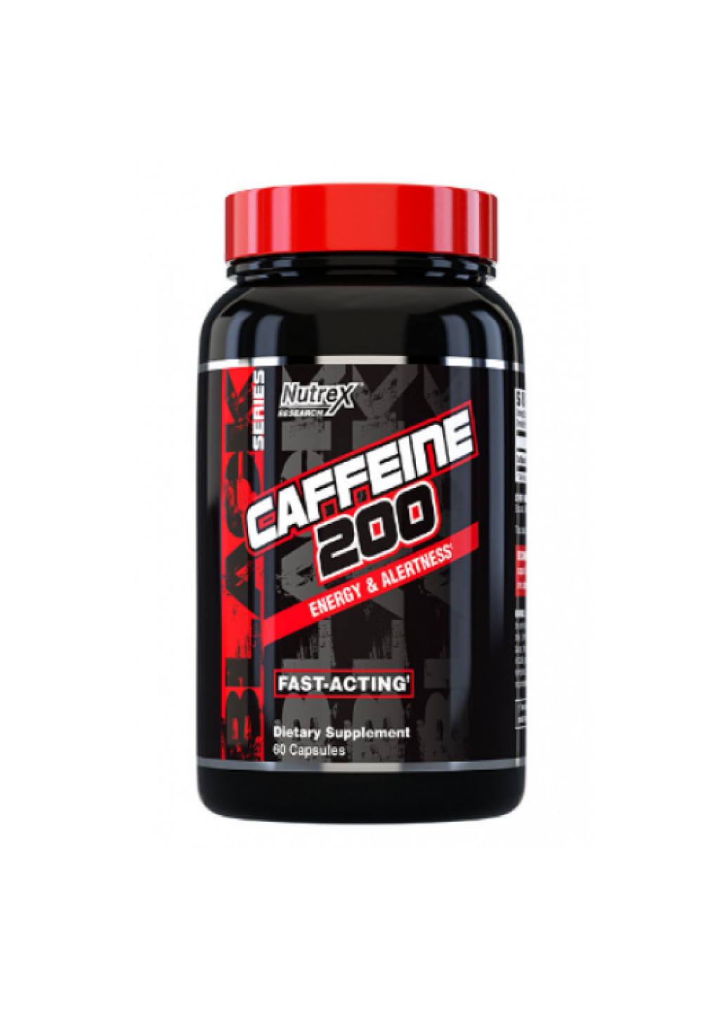 Предтренувальний комплекс для підвищення інтенсивності тренувань та витривалості Caffeine - 60 caps Nutrex (253276822)
