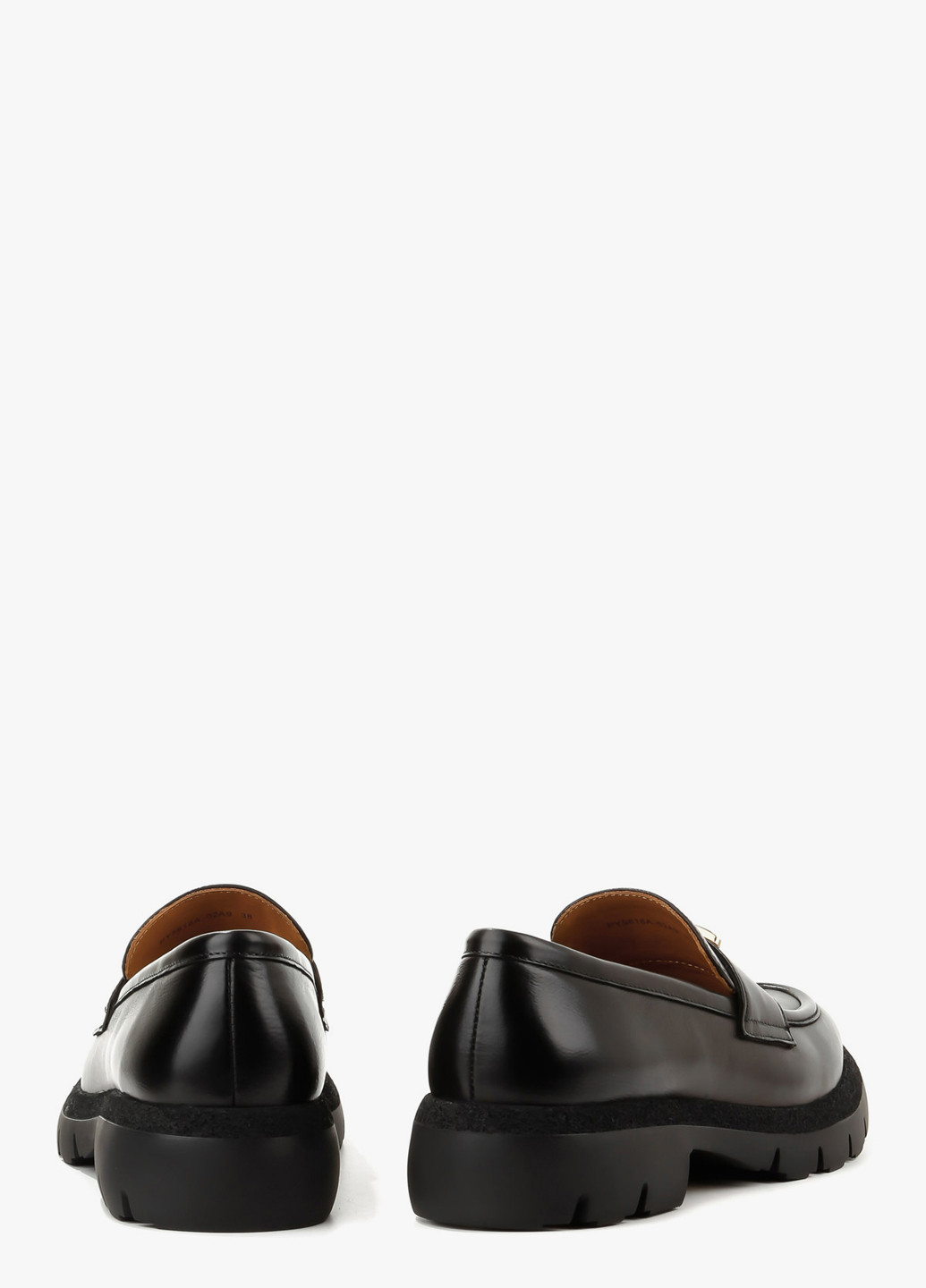 Le'BERDES Туфли лоферы черный з натуральная кожа, украина — демисезон (322646288)