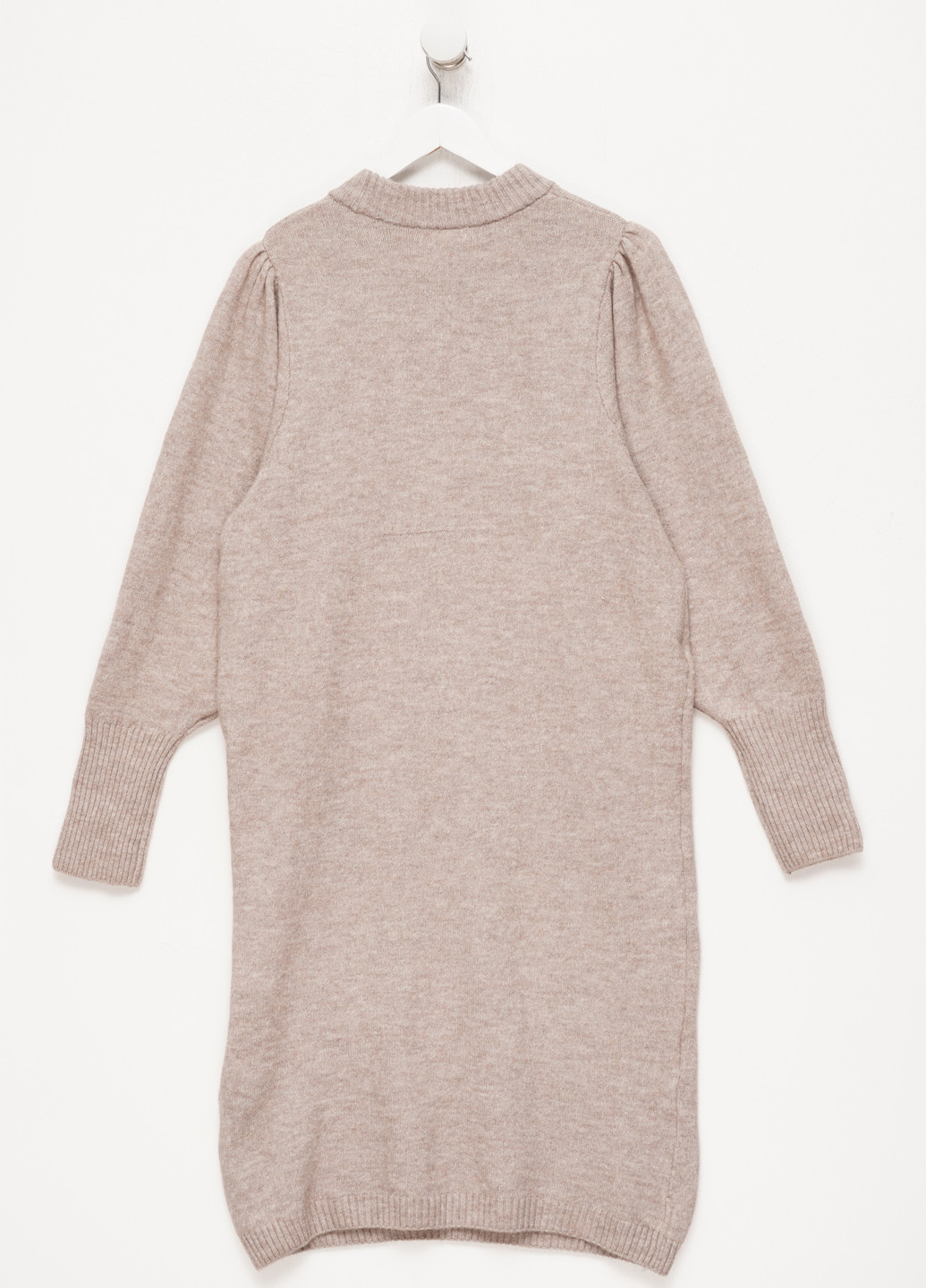 Бежева кежуал сукня для вагітних сукня светр H&M меланжева