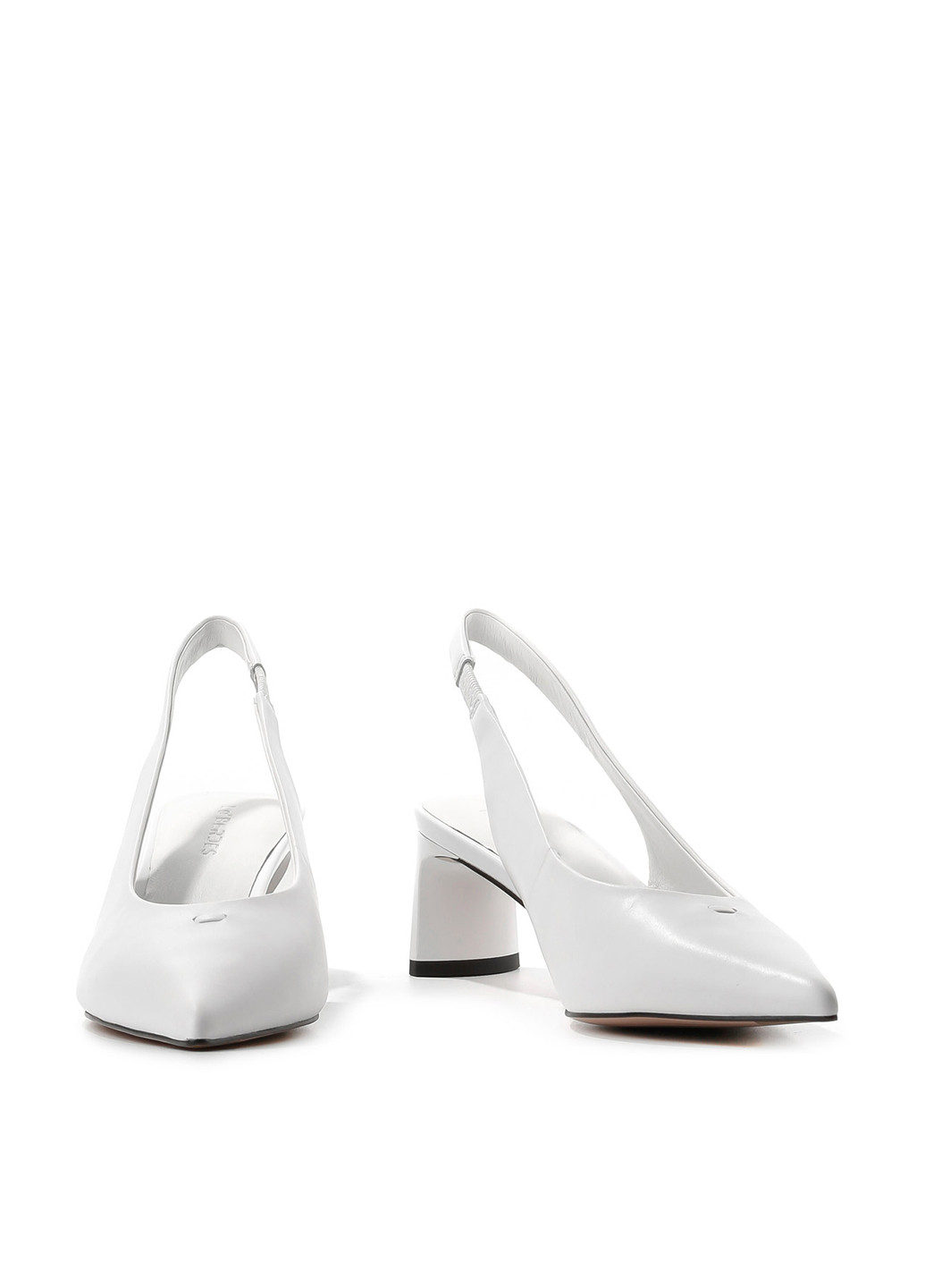 Le'BERDES Туфли слингбеки белый з натуральная кожа, украина — лето (322088108)