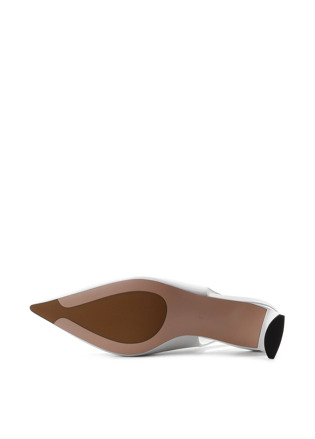 Le'BERDES Туфли слингбеки белый з натуральная кожа, украина — лето (322088108)