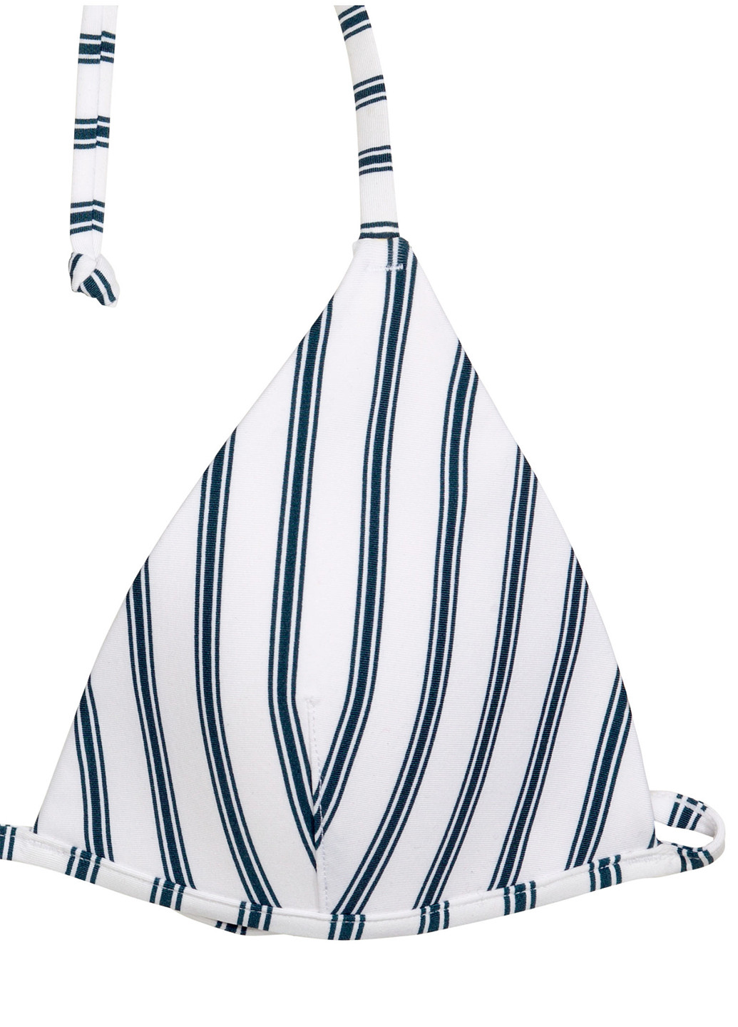 Купальный лиф H&M бикини белый пляжный полиамид