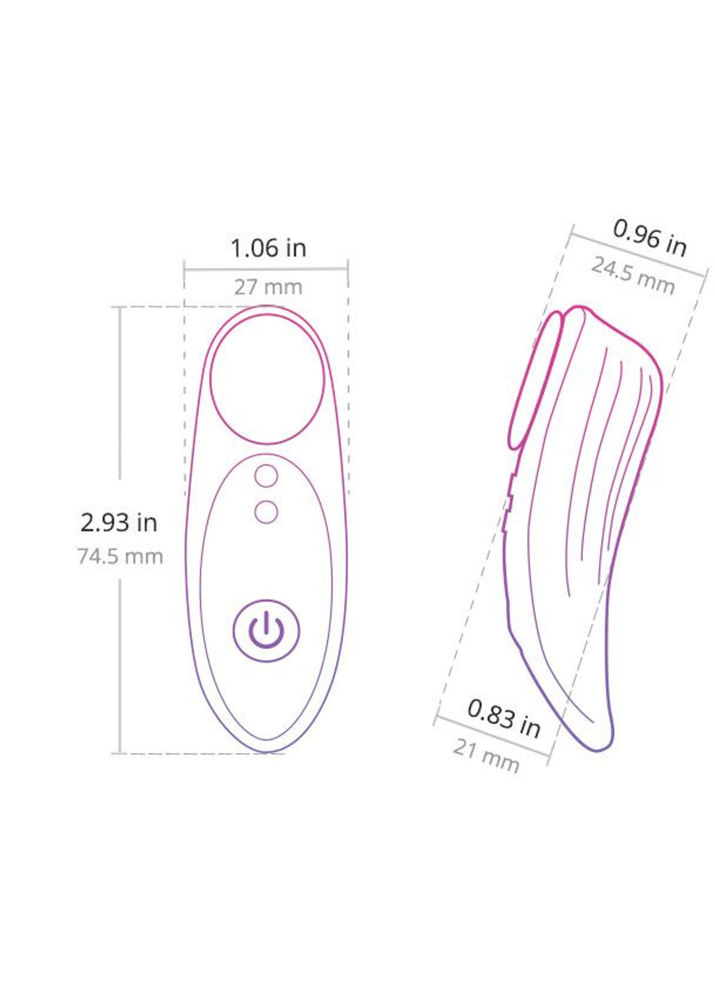 Смарт вібратор в трусики Ferri Lovense (251931608)