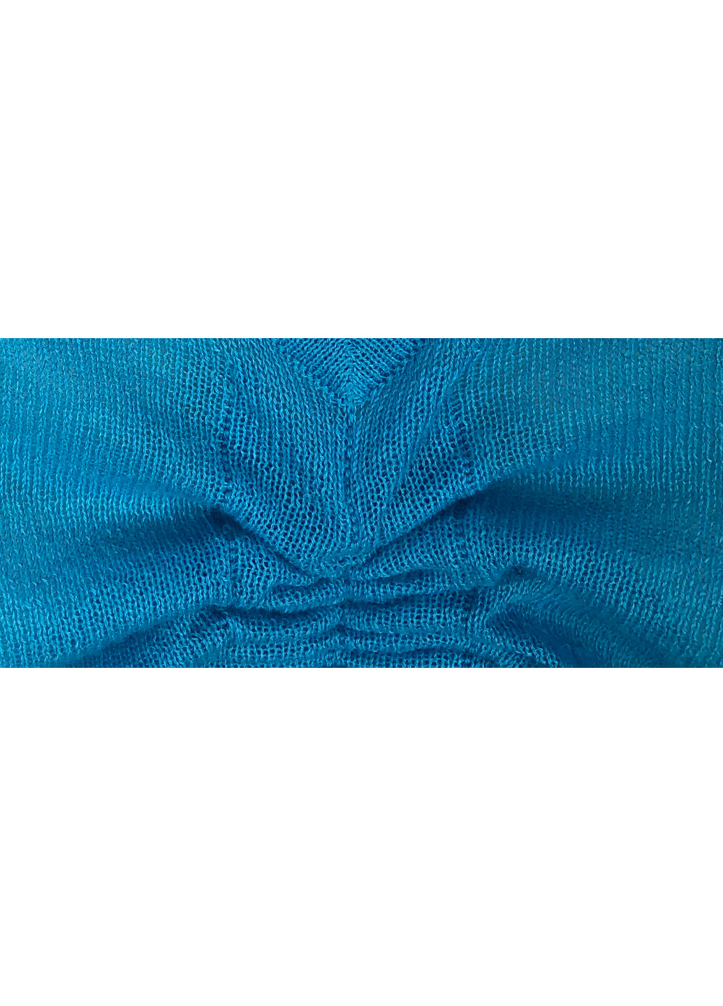 Голубой летний голубой женский свитер с широкими рукавами пуловер Finders Keepers