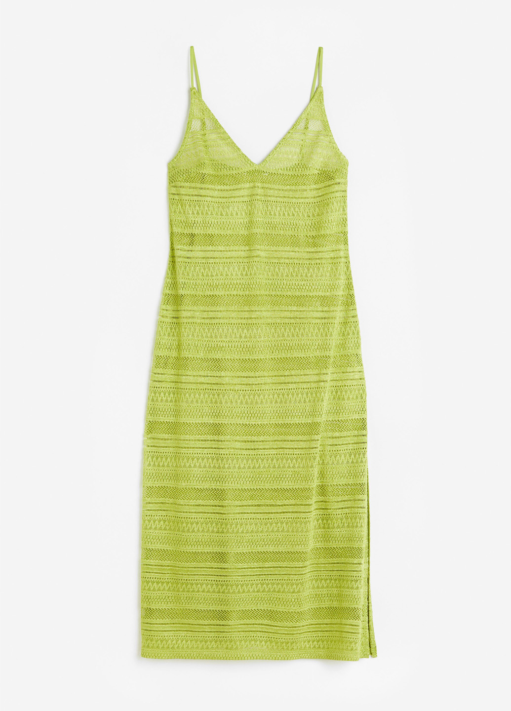 Салатова вечірня сукня сукня-комбінація H&M однотонна