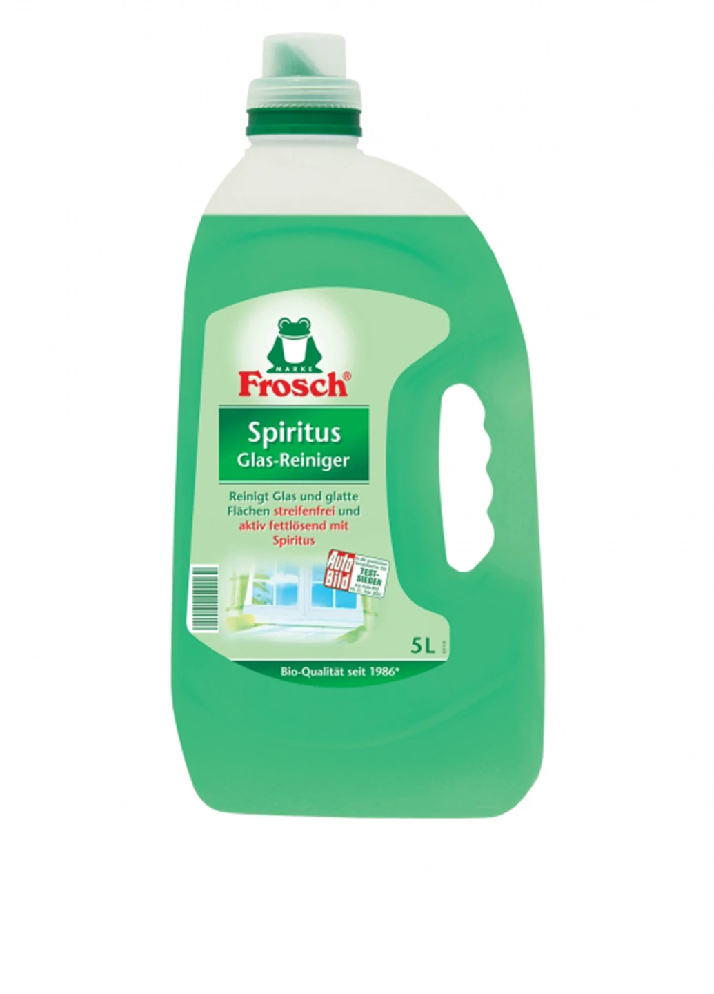 Очищающее средство для стекла спиртовое, 5 л Frosch (258927287)