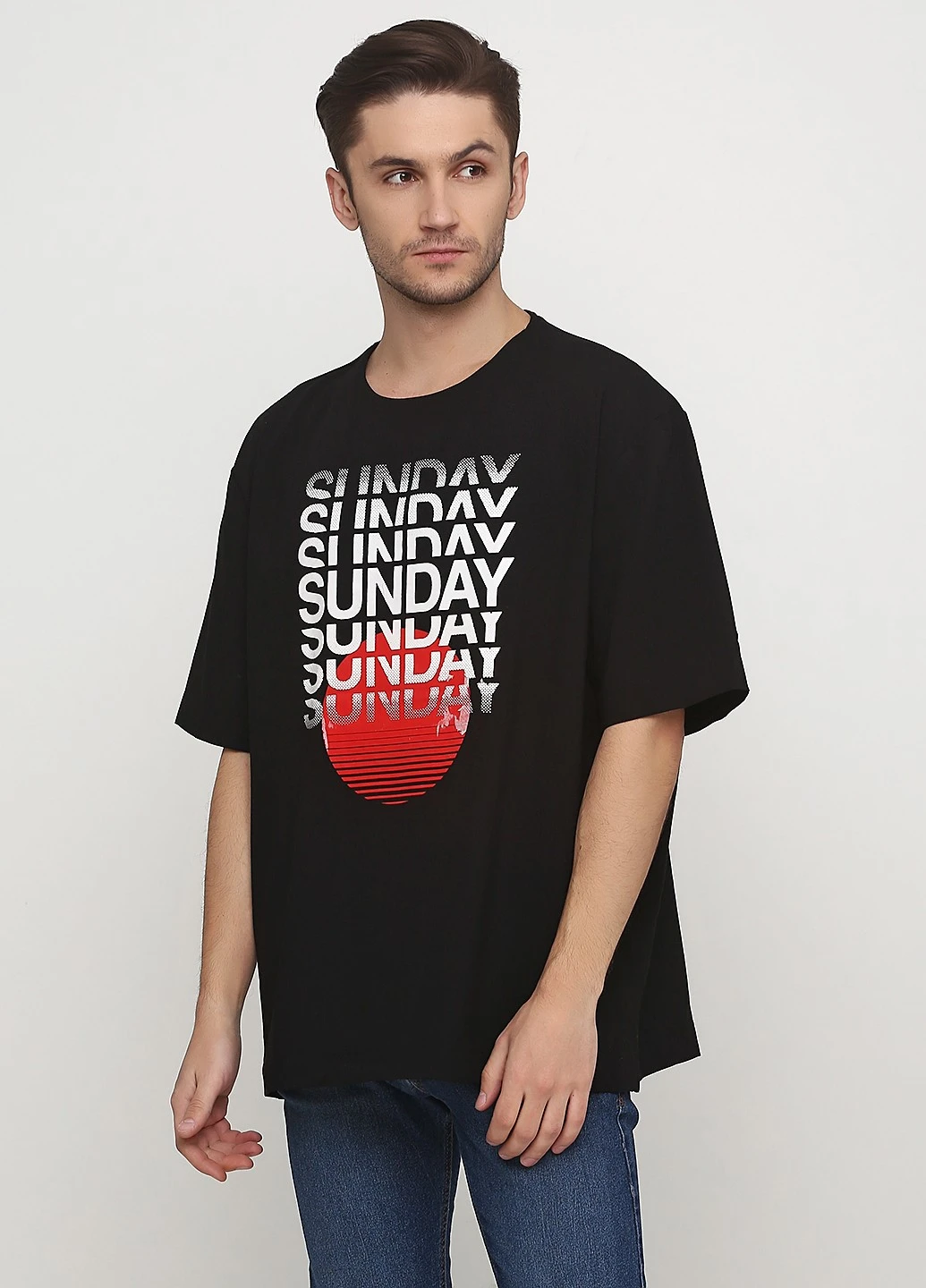 Чорна футболка H&M