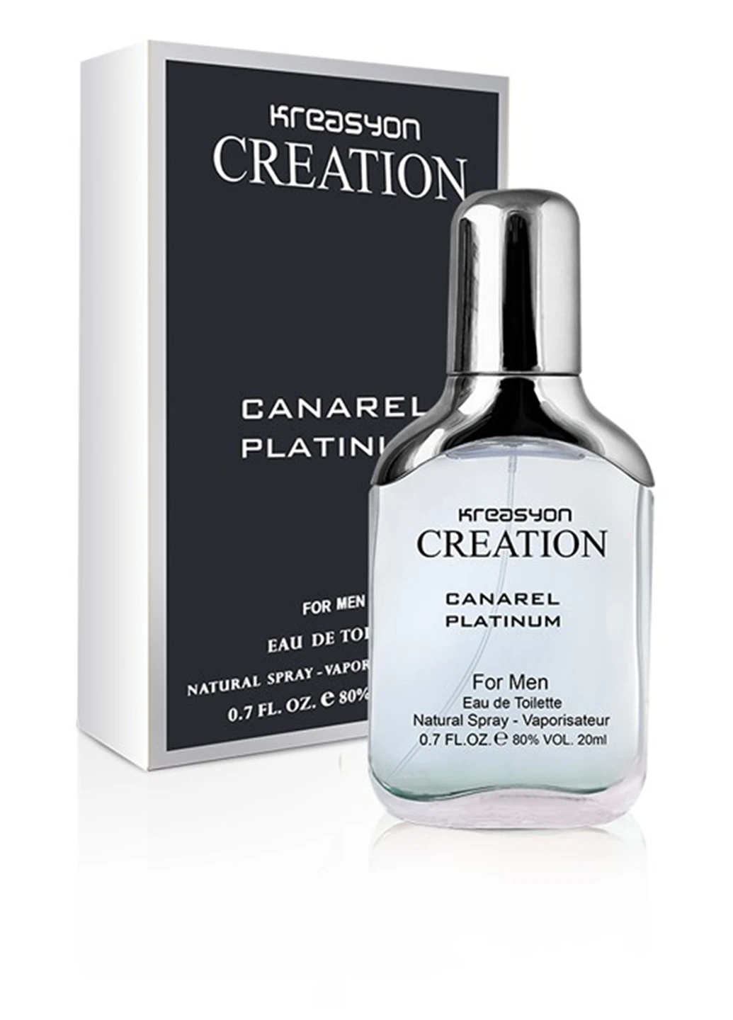 Туалетна вода Canarel Platinum, 20 мл Kreasyon Creation (18097152)