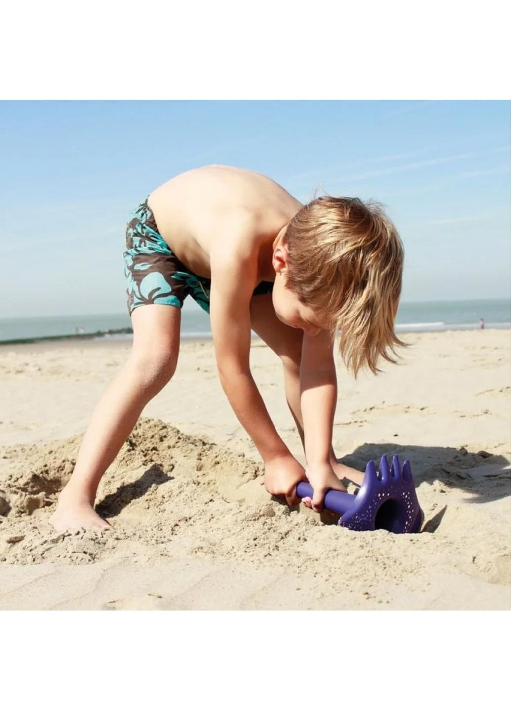 Іграшка для піску TRIPLET 4 в 1 для піску, снігу та води фіолетовий (170020) Quut (254081082)