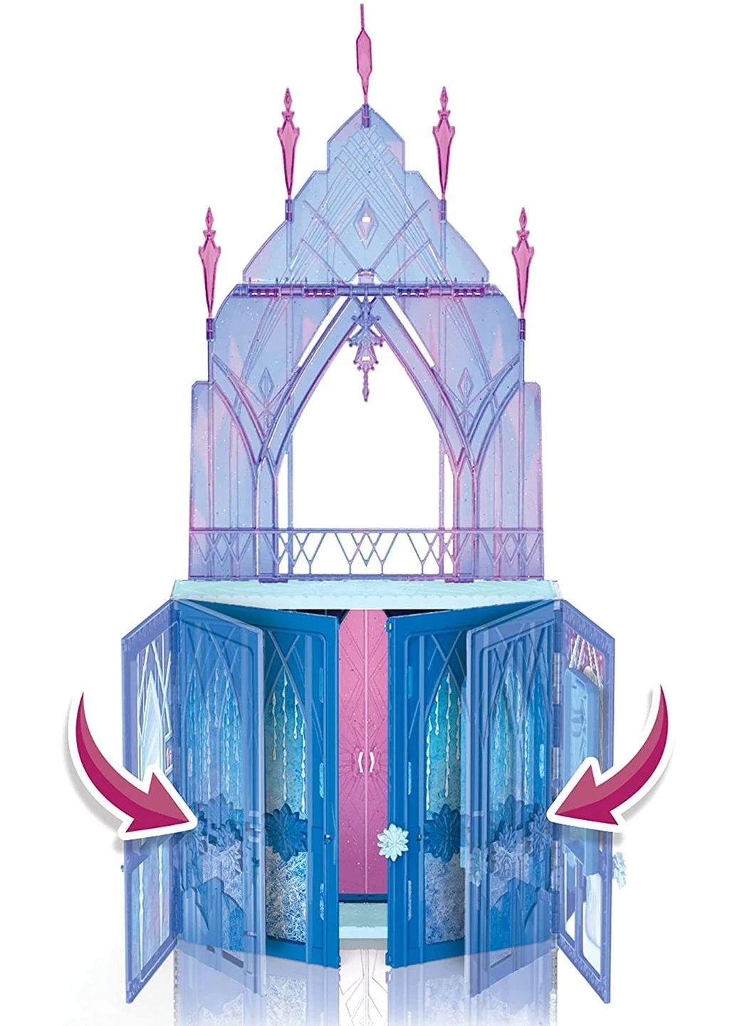 Ігровий набір Disney Frozen 2 Elsa's Fold and Go Ice Palace Холодне серце Переносний замок Ельзи (F1819) Hasbro (255664933)