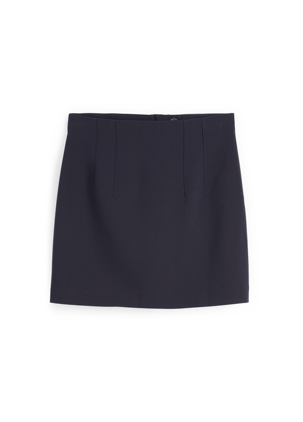 Темно-синяя кэжуал однотонная юбка C&A