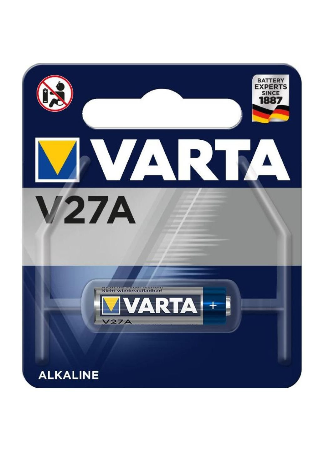 Батарейка V27A (04227101401) Varta (251412229)