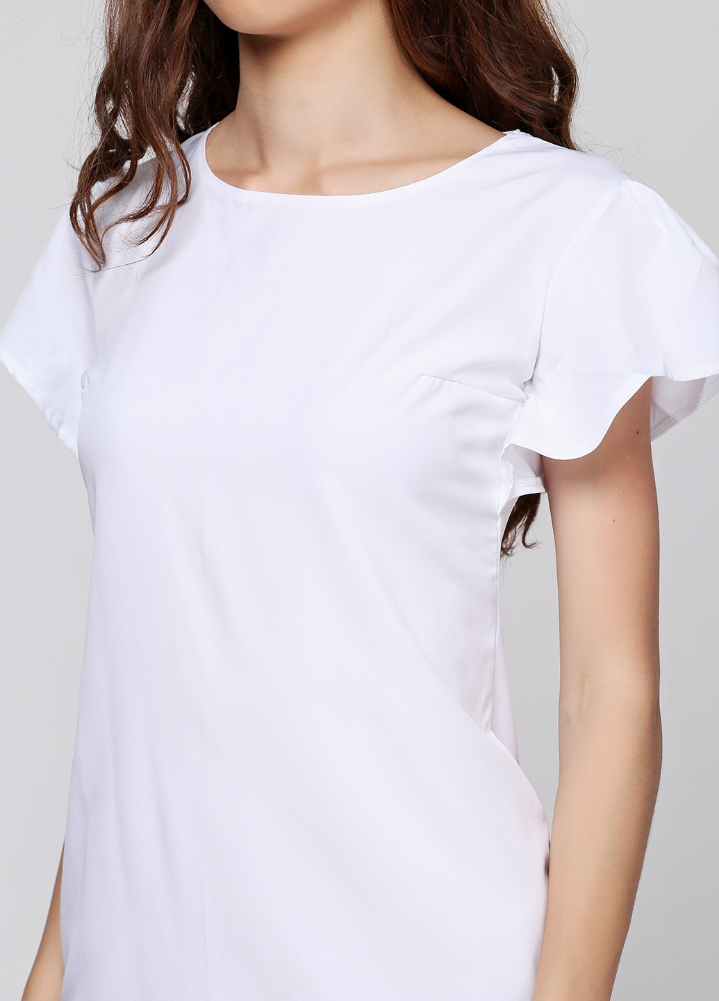 Білий кежуал сукня Podium однотонна