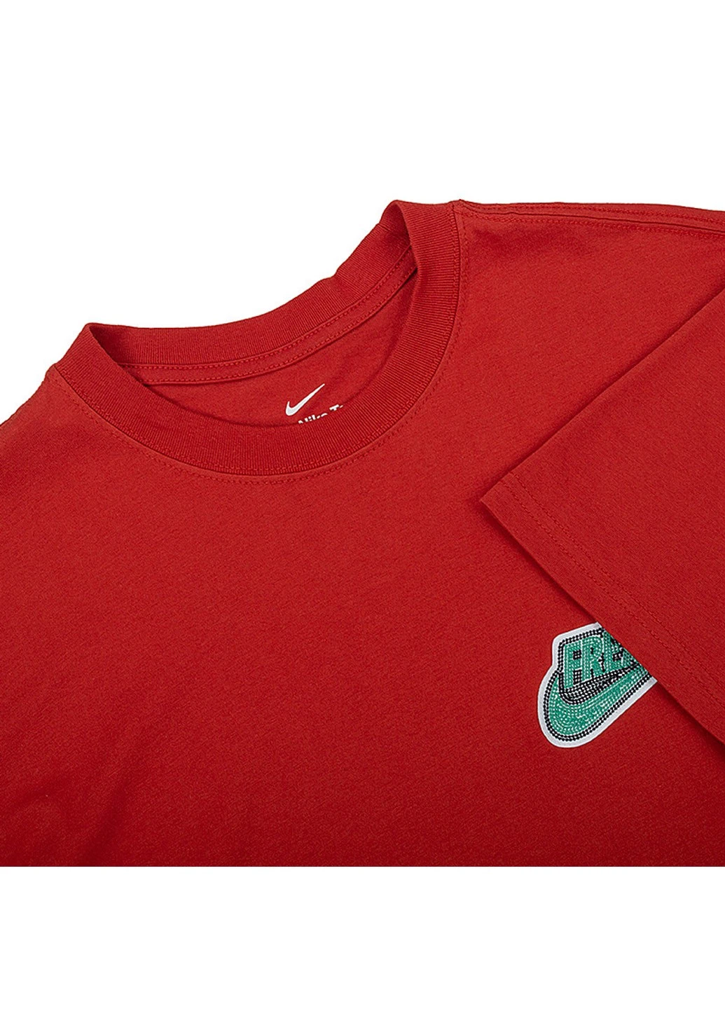 Красная футболка ga m nk freak prem ss tee Nike