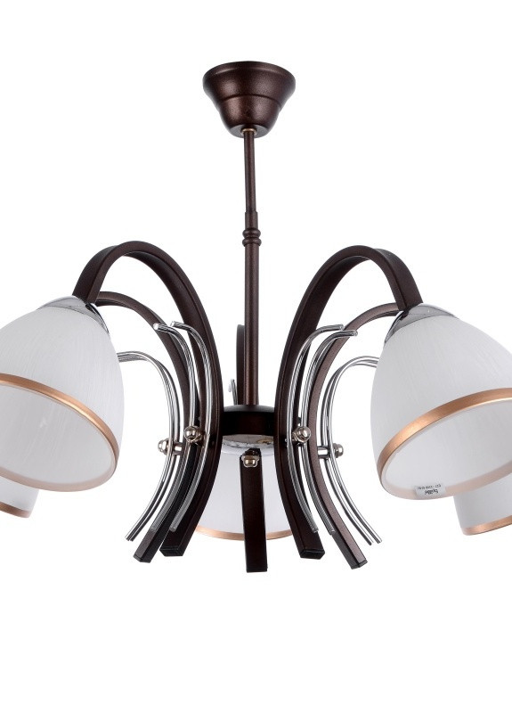 Люстра стельова класична LK-548S/5 E27 BZ Brille (253887111)