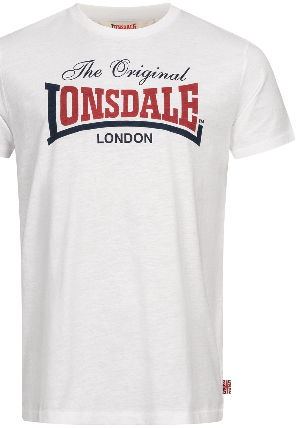 Белая футболка Lonsdale ALDINGHAM