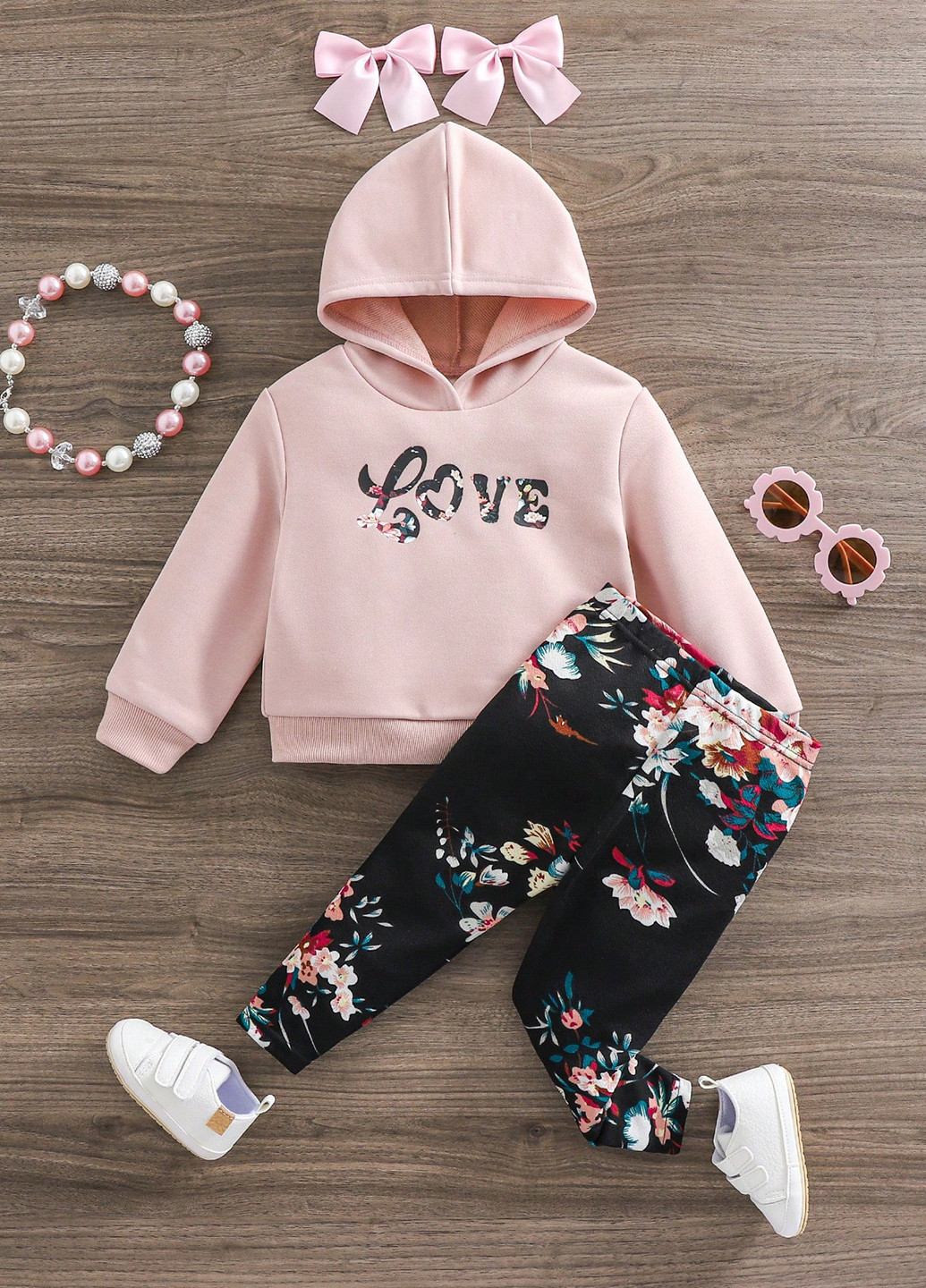 Комбинированный демисезонный костюм (худи, леггинсы) брючный SHEIN