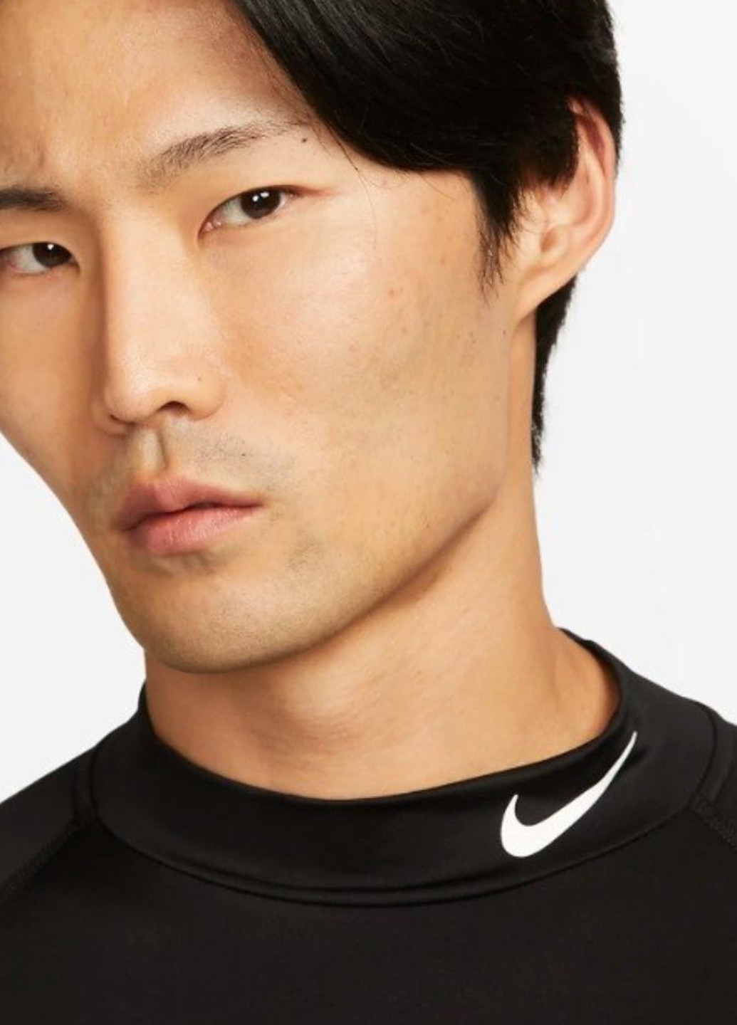 Термолонгслив FB7908-010 Nike Pro Dri-FIT Fitness Mock-Neck Long-Sleeve (314148221)