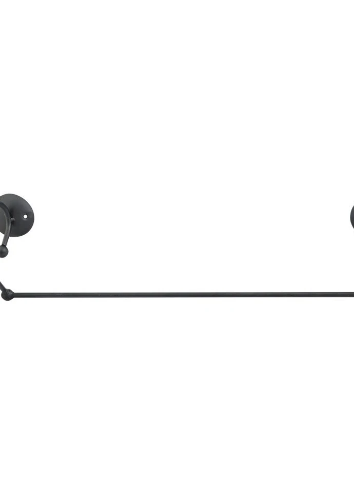 Держатель полотенец Trento Black and White Черный (26150) Trento Design Studio (253850529)