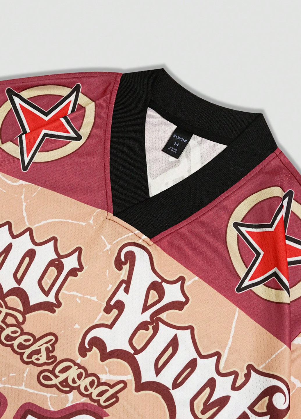 Комбинированный летний костюм (футболка, шорты) с шортами SHEIN