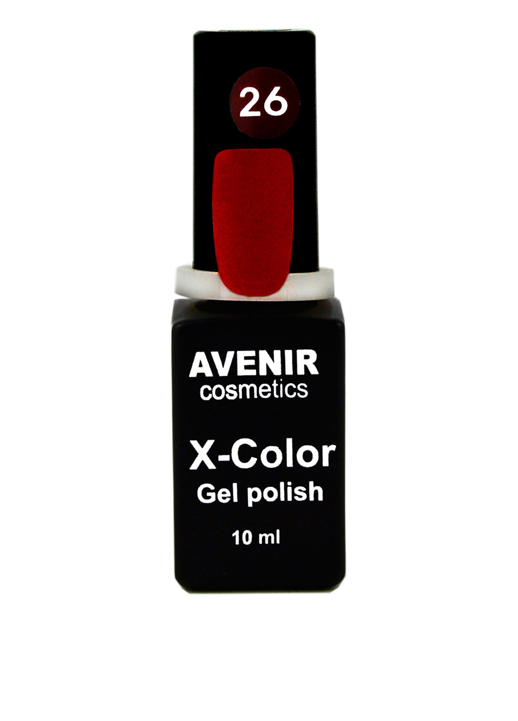 Гель-лак №026 (Romantic Red), 10 мл AVENIR Cosmetics (82205931)