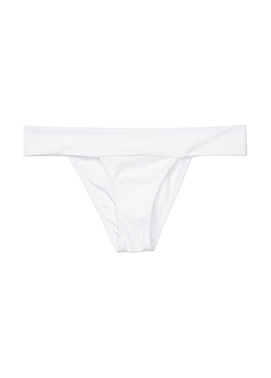 Белые купальные трусики-плавки однотонные Victoria's Secret