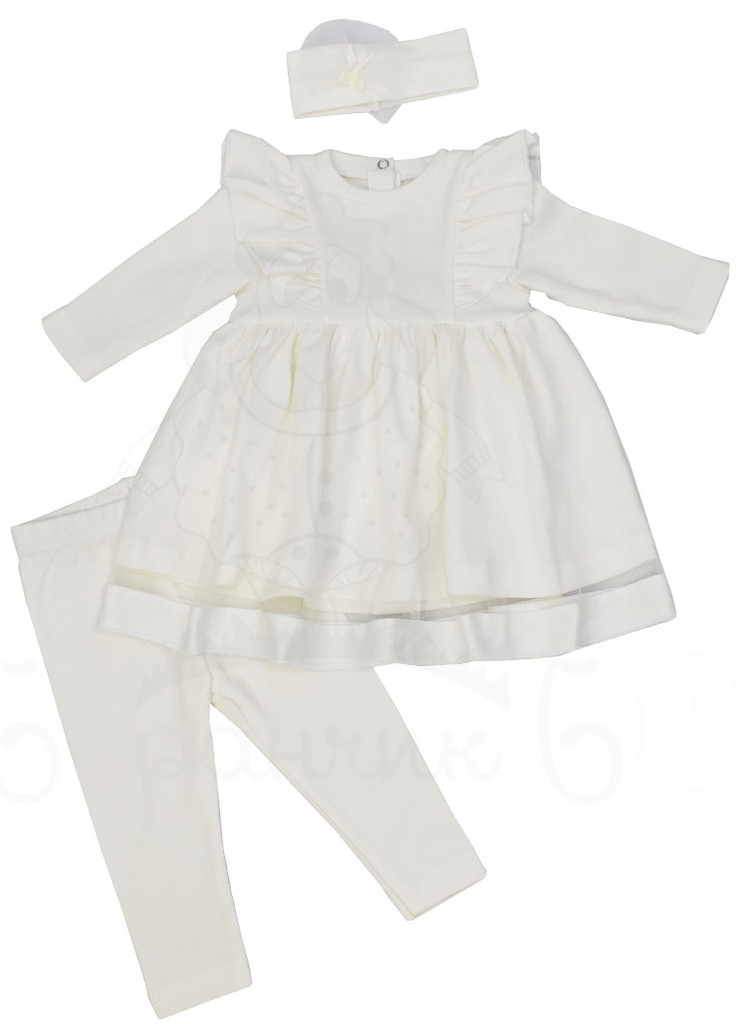 Бежевое платья для новорожденных Баранчик БО (252999339)