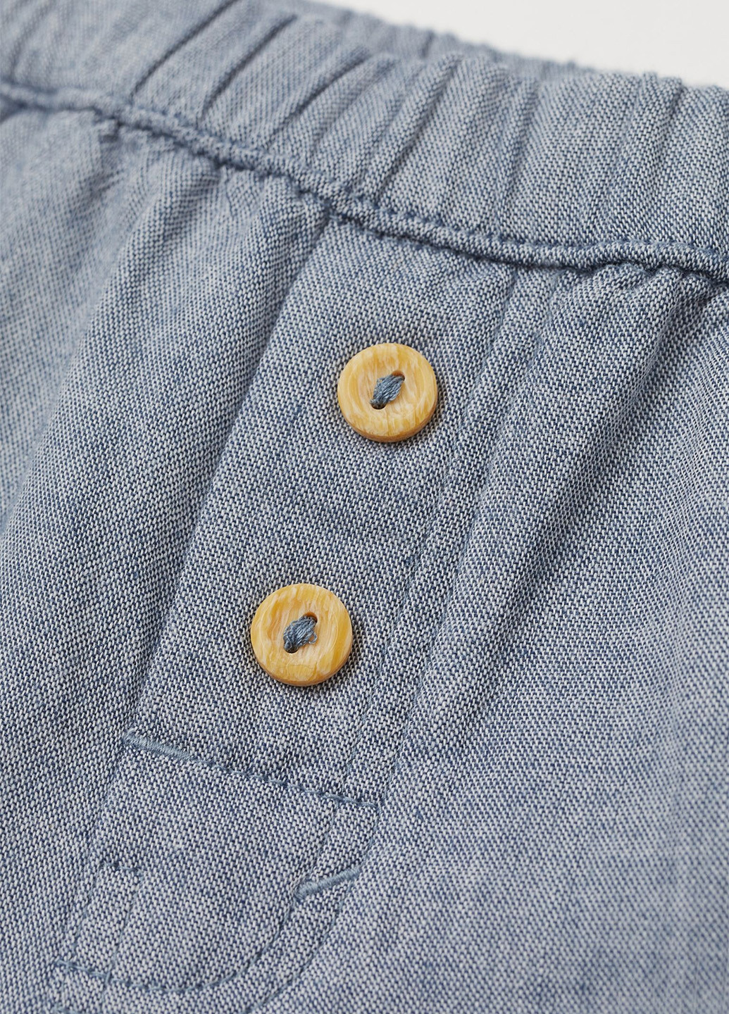 Серо-синие кэжуал демисезонные брюки джоггеры H&M