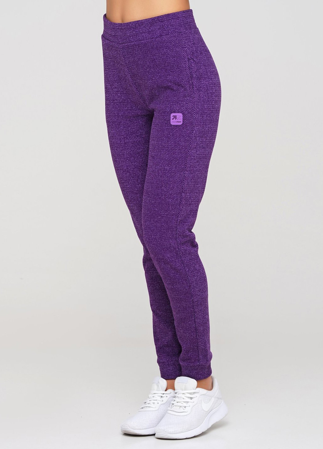 Фиолетовые спортивные демисезонные джоггеры брюки East Peak