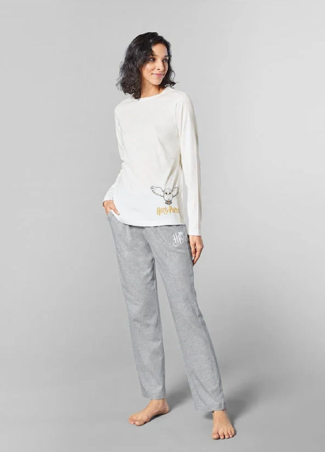 Комбінована всесезон піжама (лонгслів, штани) лонгслів + брюки Esmara