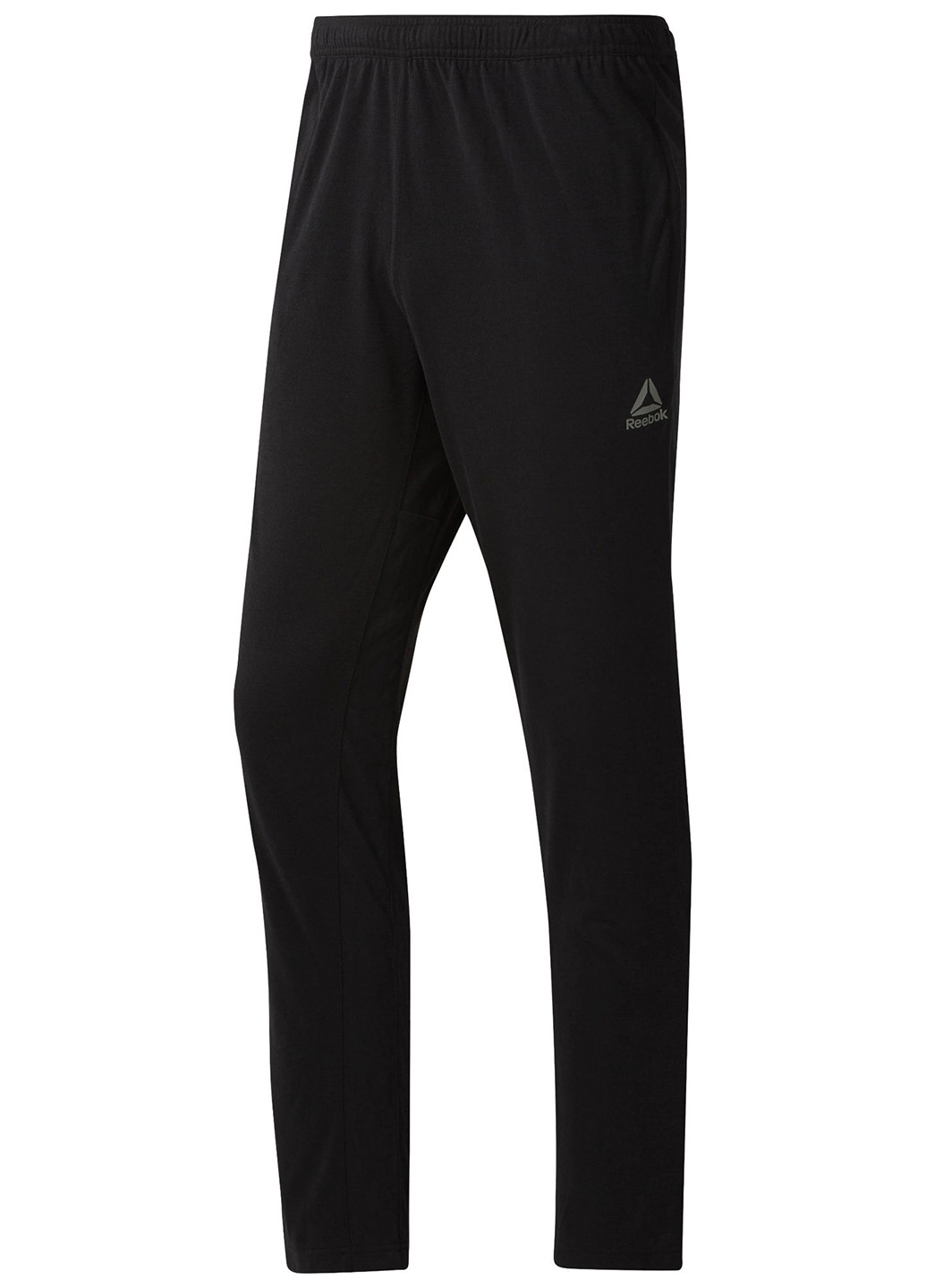 Черные спортивные демисезонные со средней талией брюки Reebok