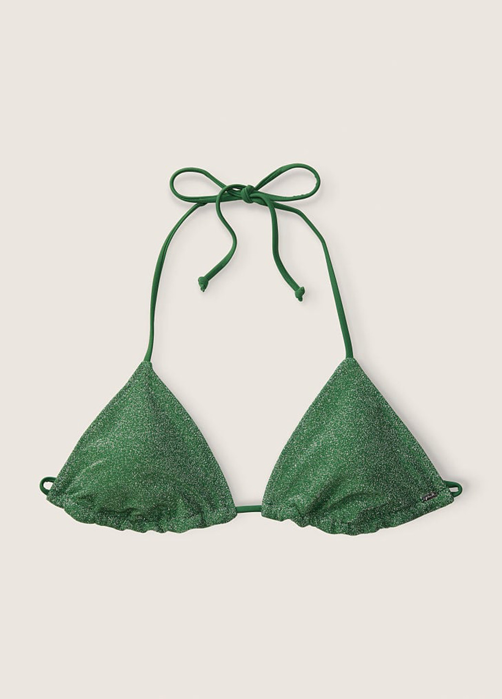 Зеленый летний купальник (купальный лиф, трусики) бикини, раздельный Victoria's Secret