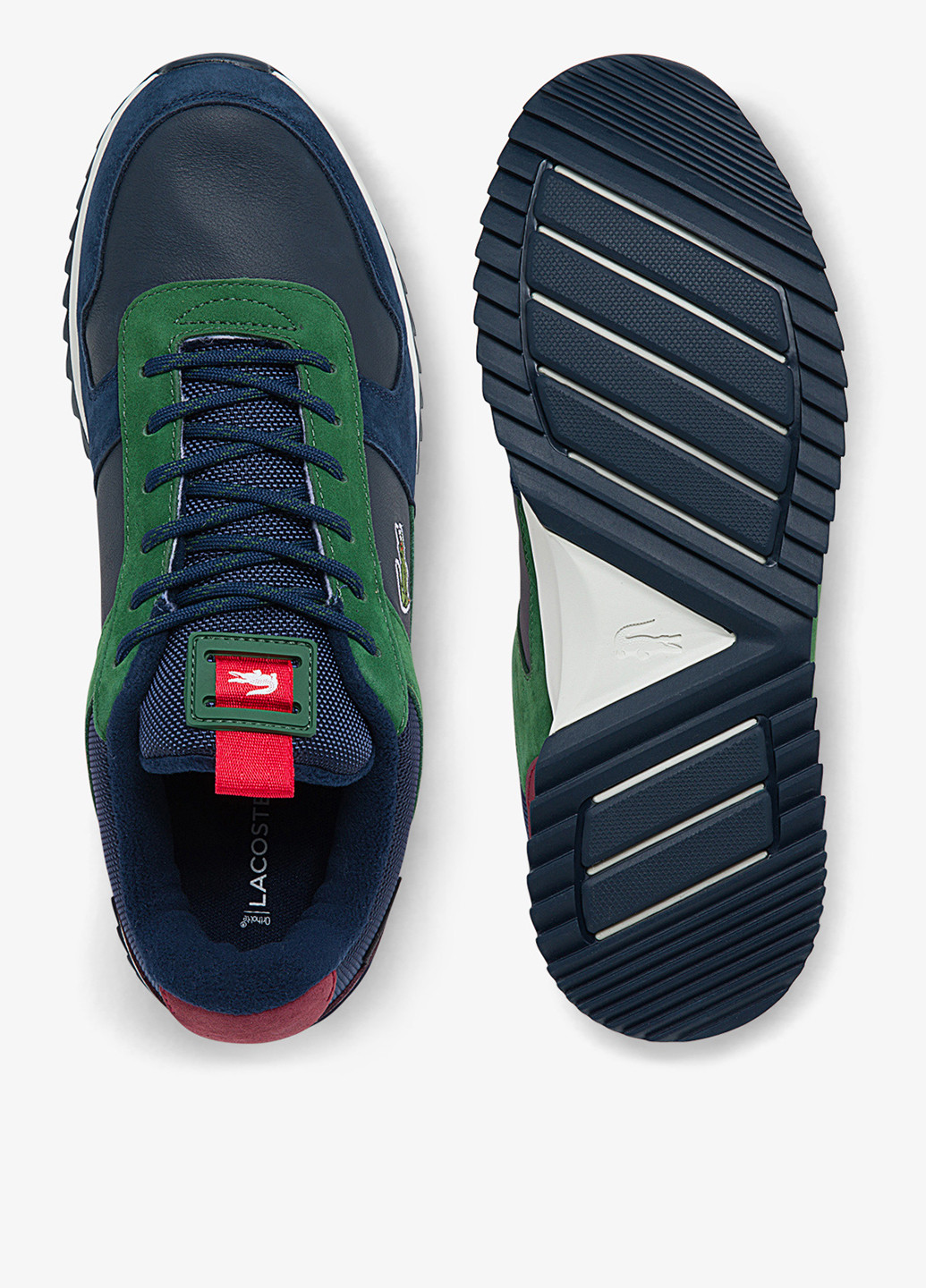 Цветные демисезонные кроссовки Lacoste Joggeur 2.0