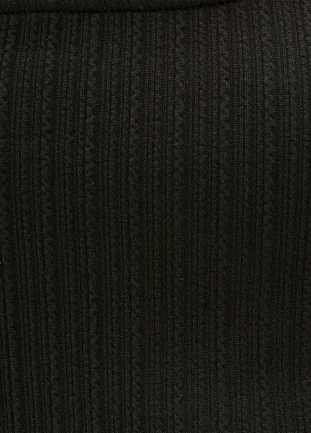 Черное вечернее платье а-силуэт KOTON однотонное